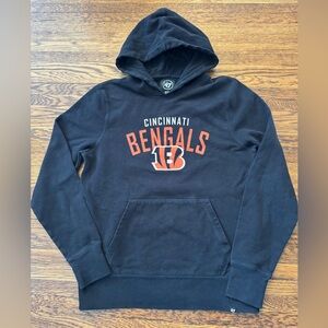 CINCINNATI BENGALS (47brand) NFL BLACK HOODIE